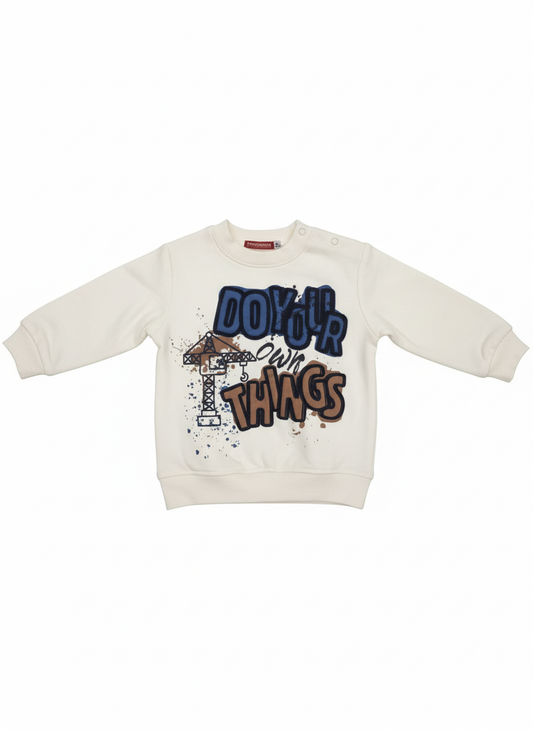 Whitney Sweatshirt in 100% cotton fleece