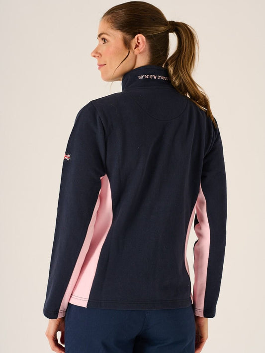 Willna X-Series Zip Through Sweatshirt In Navy
