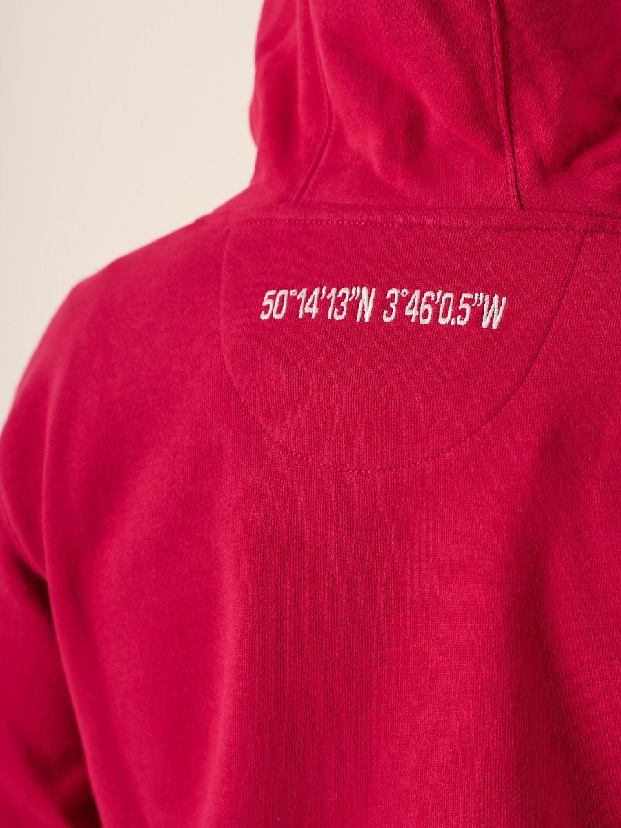 Celeste - Overhead Hoody in Cherry