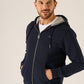 Gilbert X-Series Zip Thru Hoodie In Dark Navy