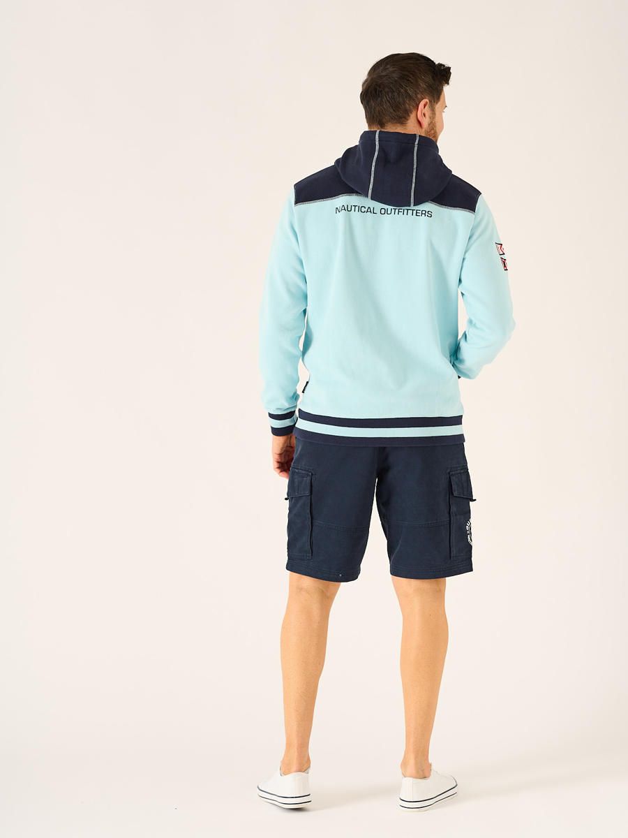 Hebe X-Series Graphic Overhead Hoodie in Sky Blue