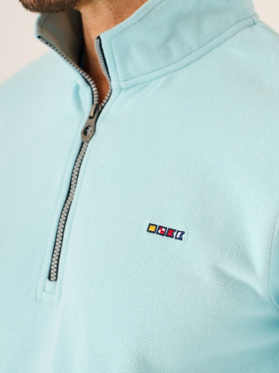 Nashton X-Series 1/4 Zip Fleece In Sky Blue