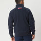 Tobias X-Series Zip Thru Sweat In Dark Navy