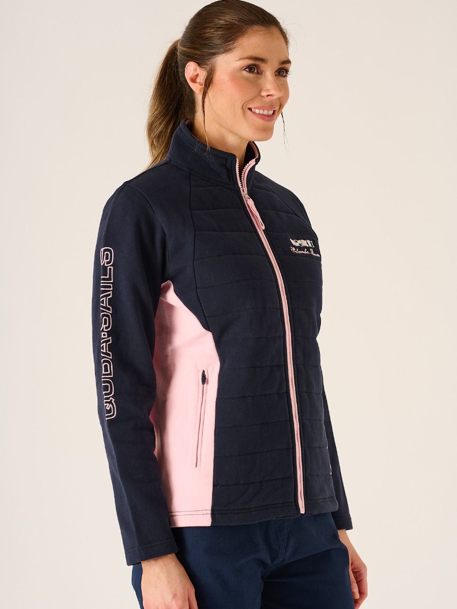 Willna X-Series Zip Through Sweatshirt In Navy