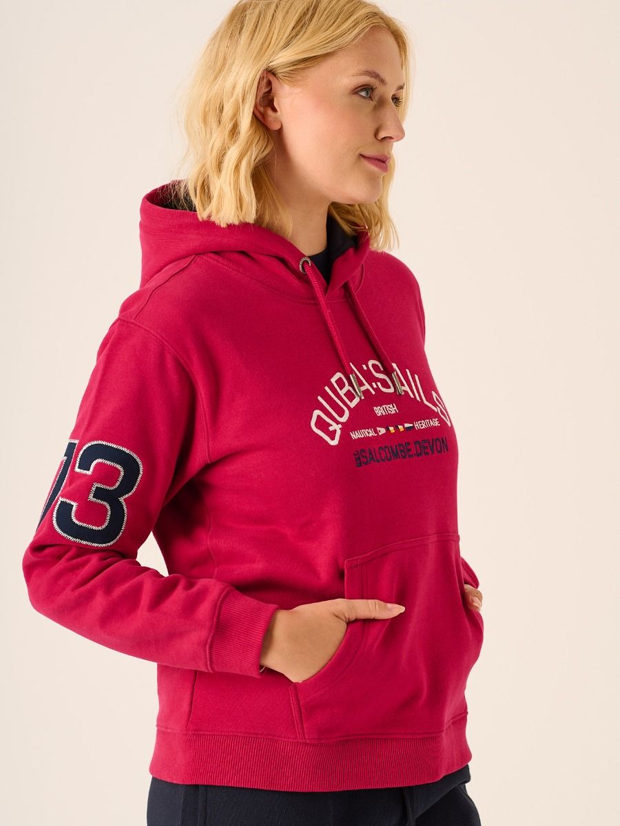 Celeste - Overhead Hoody in Cherry