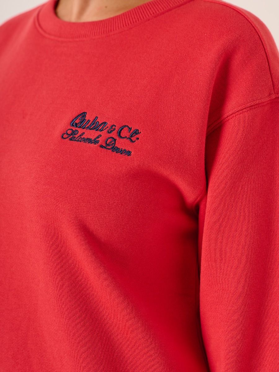 Cherry Crew Neck Sweatshirt - Fynley