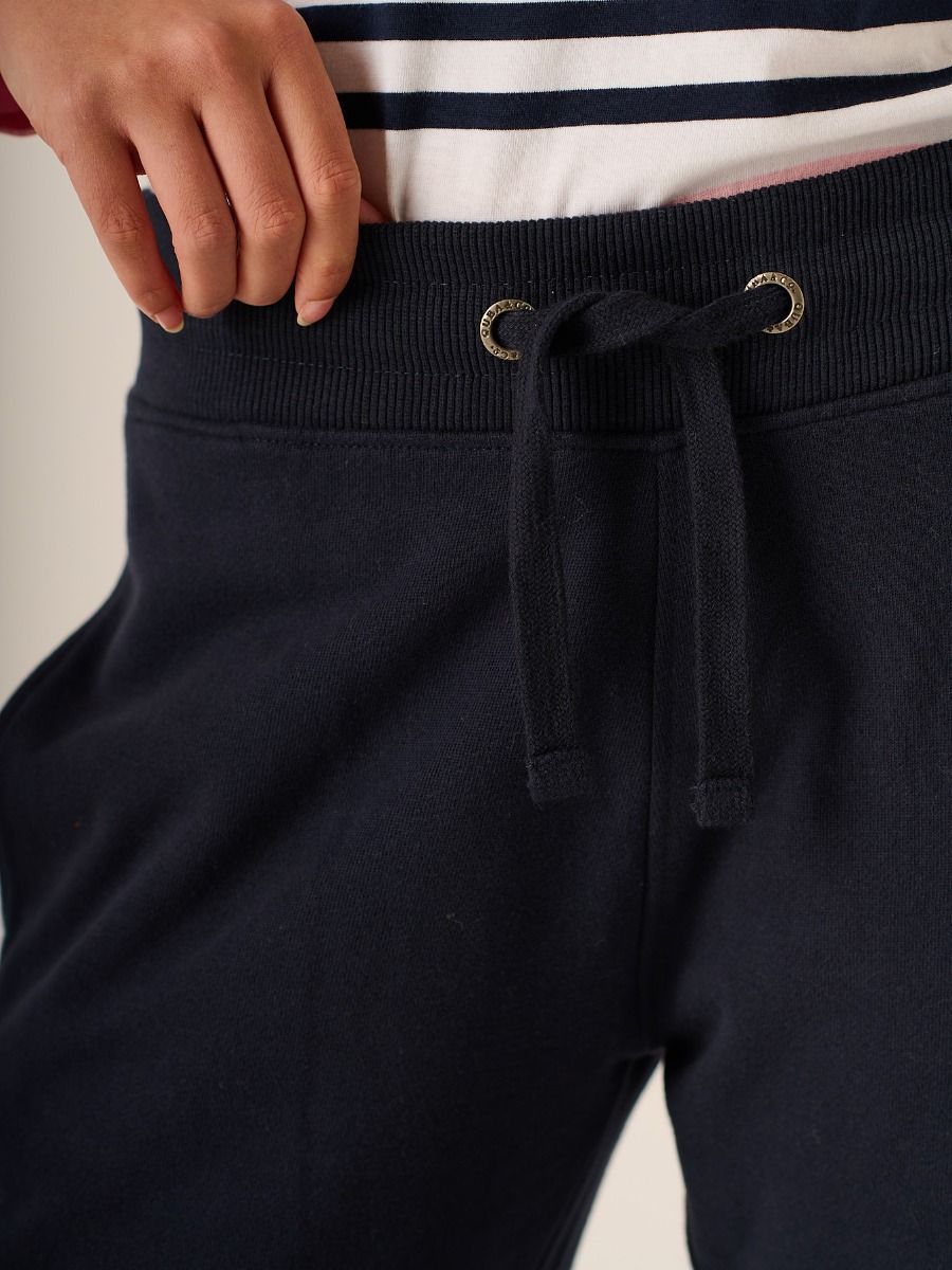 Navy Straight Leg Jog Pants - Frankie
