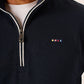 Dark Navy 1/4 Zip Sweatshirt - Franz