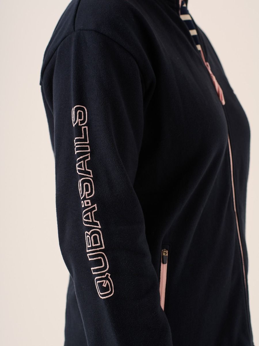 Navy X-Series Zip Through Sweatshirt - Robbin